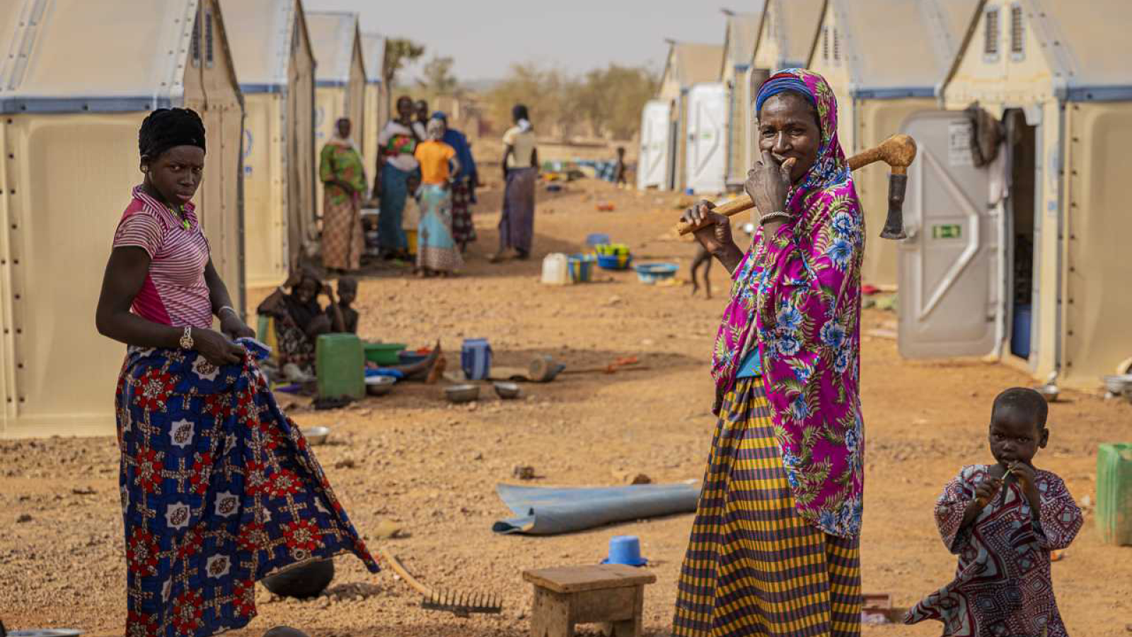 Site de personnes déplacées internes dans la commune de Ouahigouya - Région du Nord